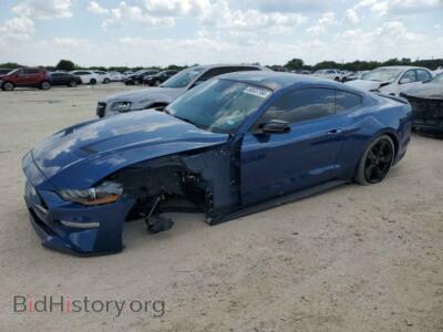 2022 Ford MUSTANG GT, синий — VIN 1FA6P8CF5N5123328, Copart