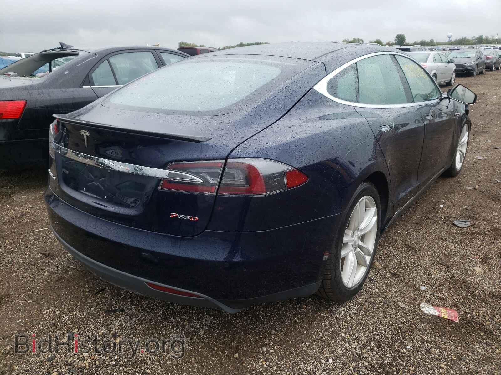 2015 TESLA MODEL S - VIN: 5YJSA1H27FFP75214 - Photo 4