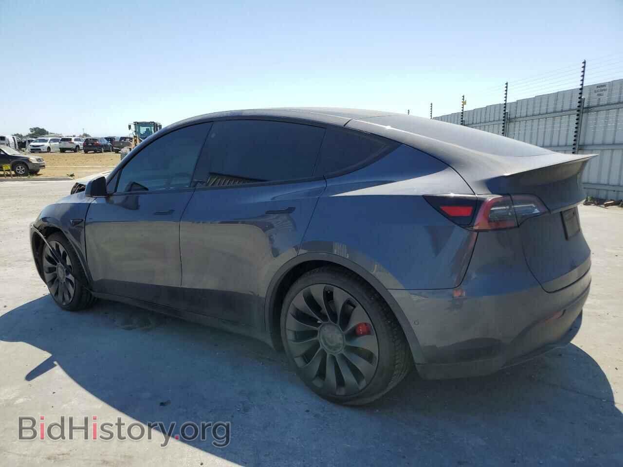 2022 TESLA MODEL Y - VIN: 7SAYGDEFXNF467618 - Фото 2