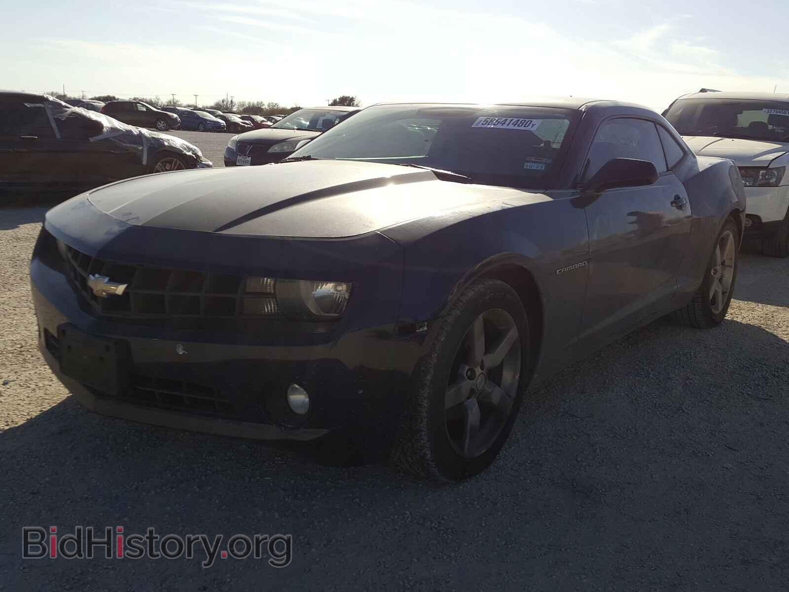 2012 CHEVROLET CAMARO - VIN: 2G1FB1E31C9143586 - Фото 2
