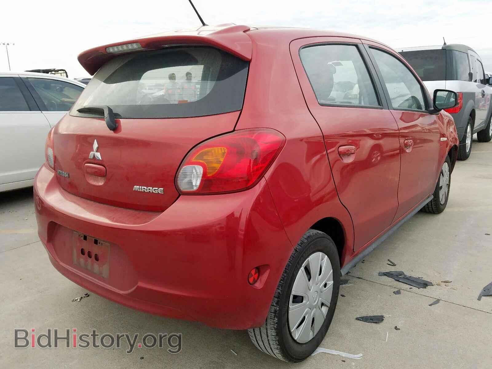 2015 MITSUBISHI MIRAGE - VIN: ML32A3HJ3FH043975 - Фото 4