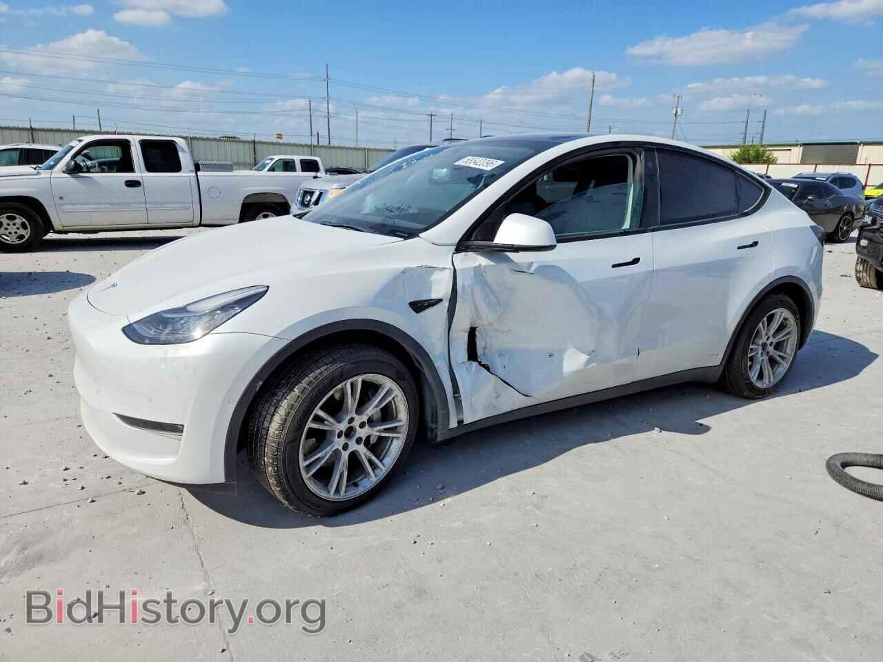 Фотография 7SAYGAEE4NF570202 - TESLA MODEL Y 2022