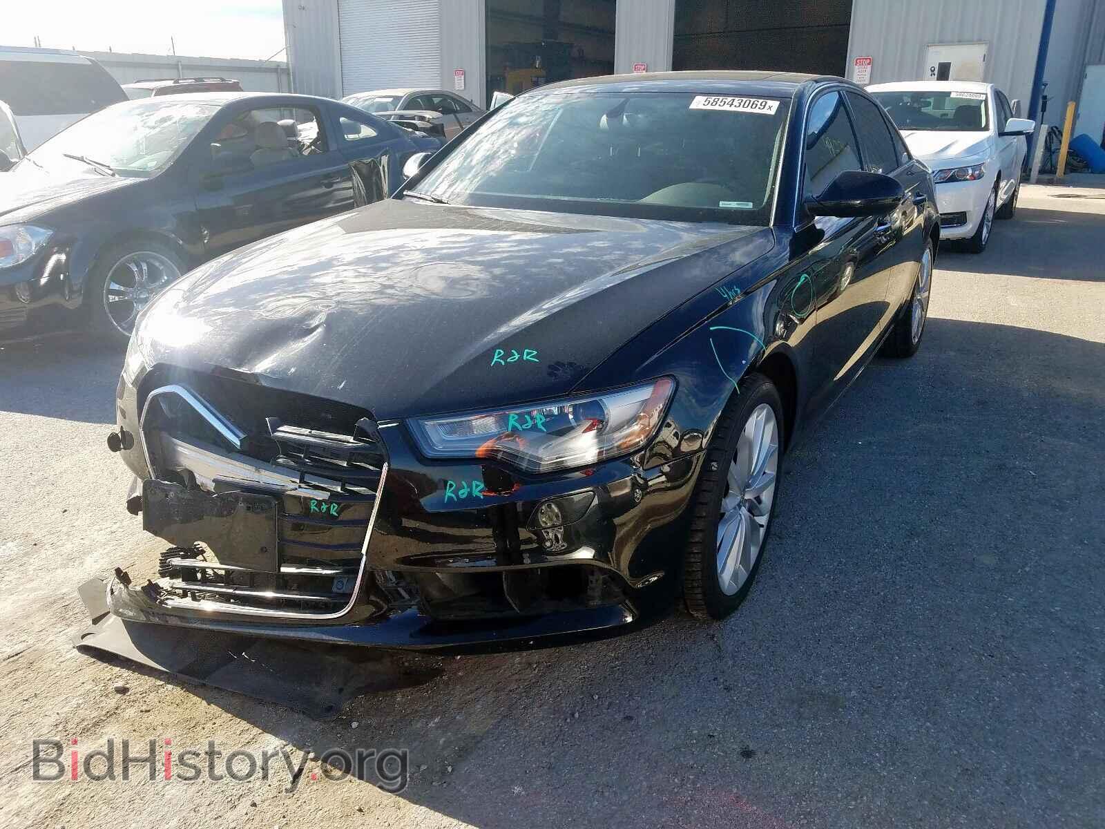2014 AUDI A6 - VIN: WAUFGAFC4EN082772 - Photo 2