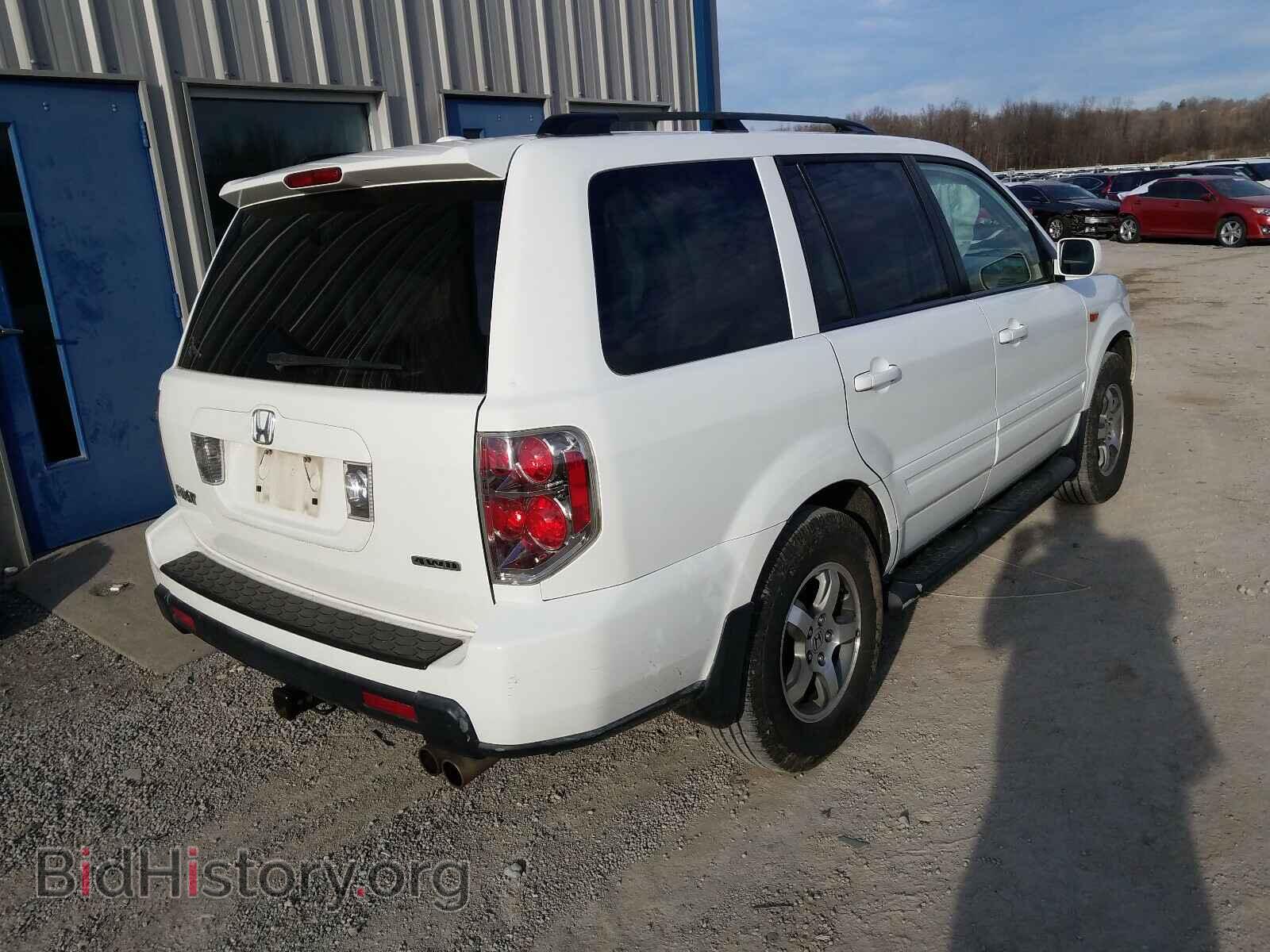 2007 HONDA PILOT - VIN: 5FNYF18677B030706 - Фото 4