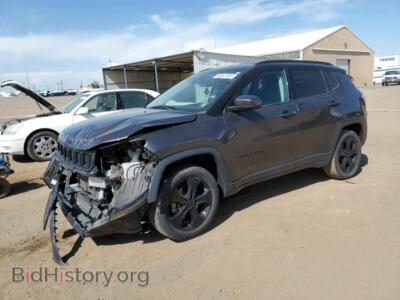 2019 Jeep COMPASS Latitude, charcoal — VIN 3C4NJDBB9KT807146, Copart