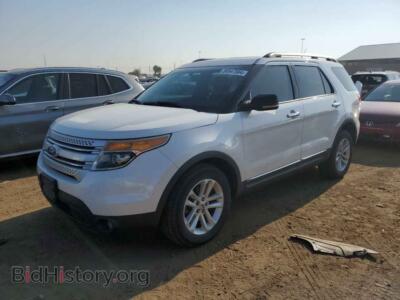 2011 Ford EXPLORER XLT, белый — VIN 1FMHK8D82BGA15634, Copart