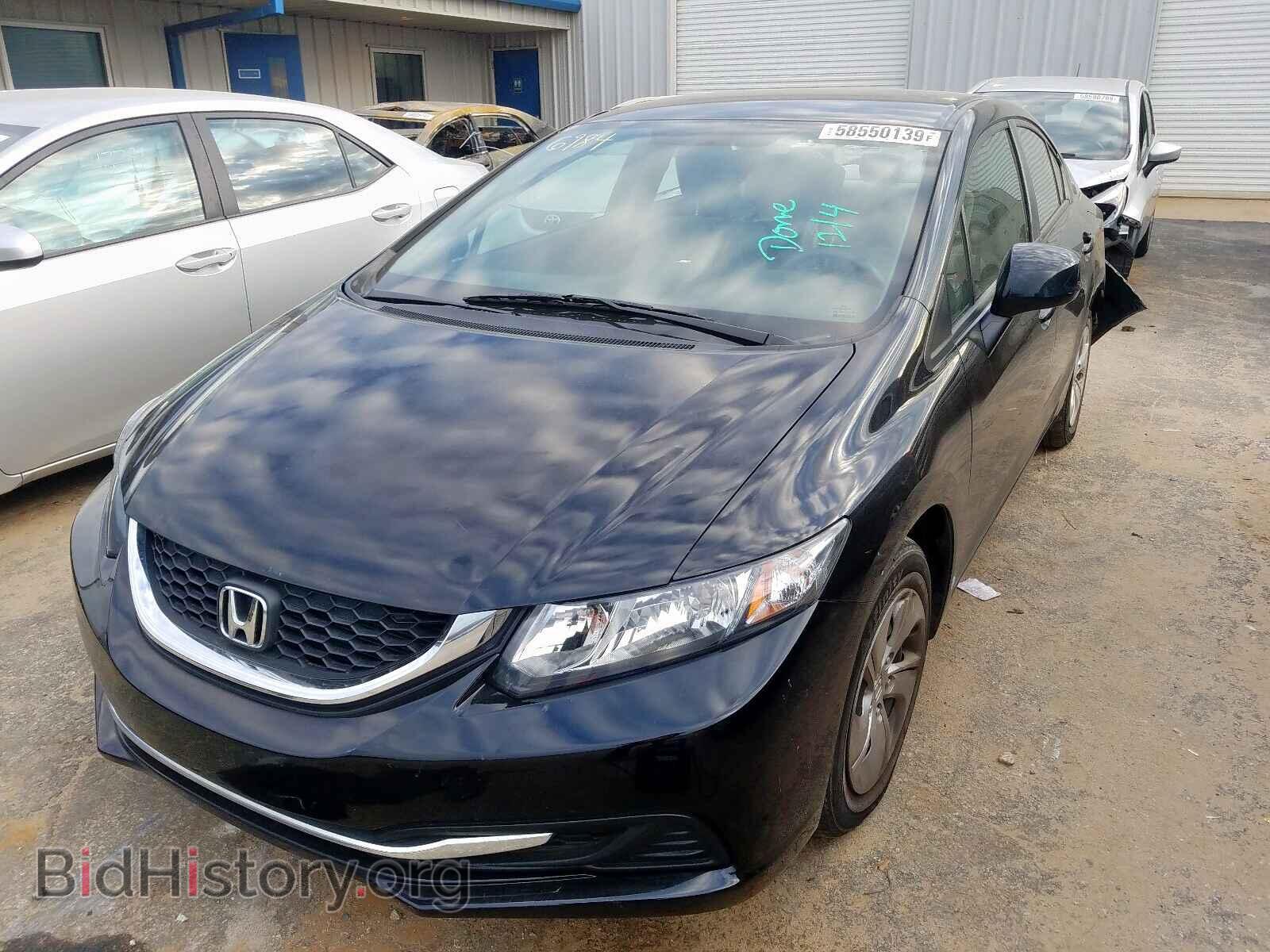 2013 HONDA CIVIC - VIN: 19XFB2F54DE036984 - Фото 2
