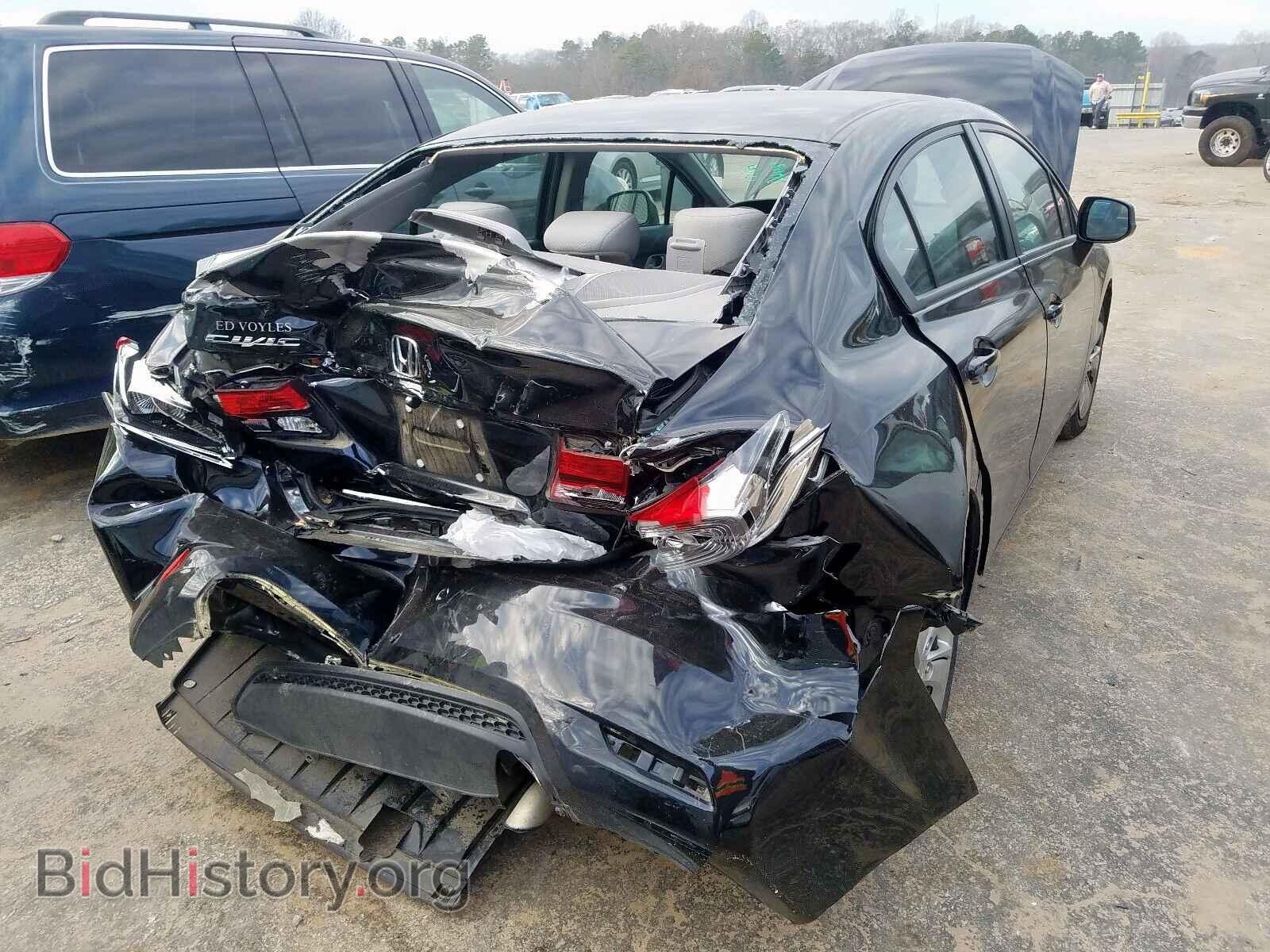 2013 HONDA CIVIC - VIN: 19XFB2F54DE036984 - Фото 4