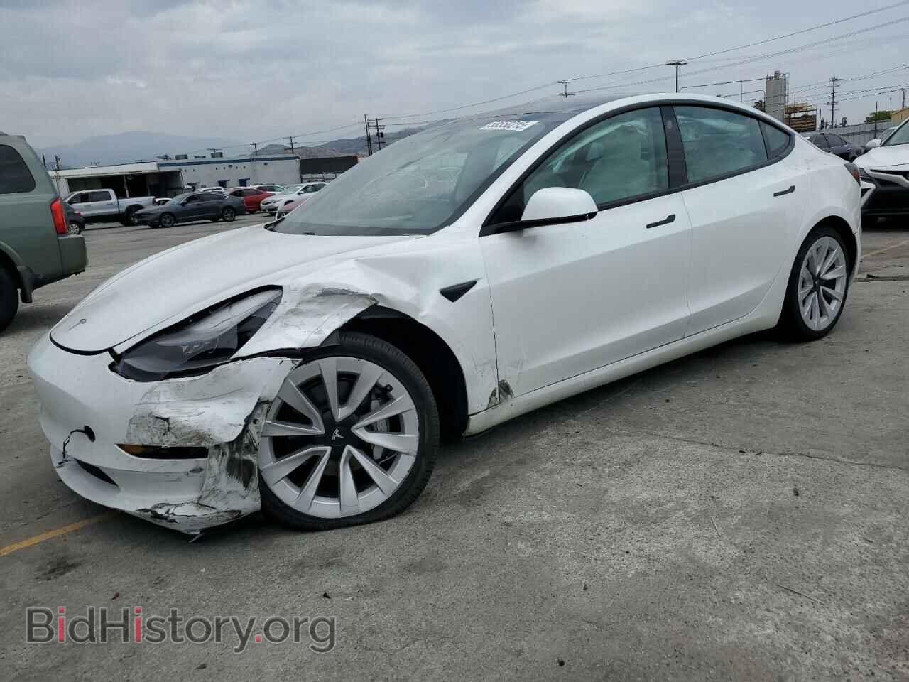 Photo 5YJ3E1EA9MF031390 - TESLA MODEL 3 2021