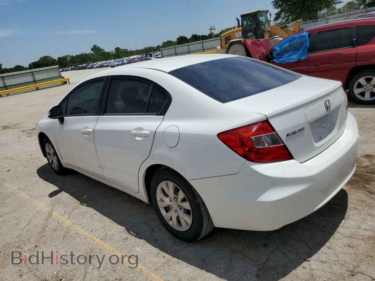 2012 HONDA CIVIC - VIN: 2HGFB2F50CH333660 - Фото 2