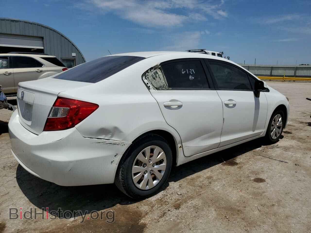 2012 HONDA CIVIC - VIN: 2HGFB2F50CH333660 - Фото 3