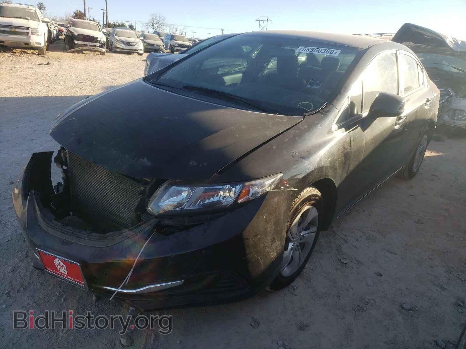 2013 HONDA CIVIC - VIN: 19XFB2F52DE081485 - Фото 2