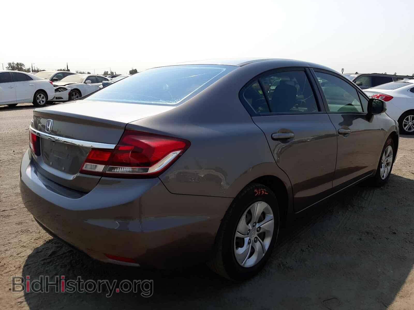 2013 HONDA CIVIC - VIN: 19XFB2F59DE294756 - Фото 4
