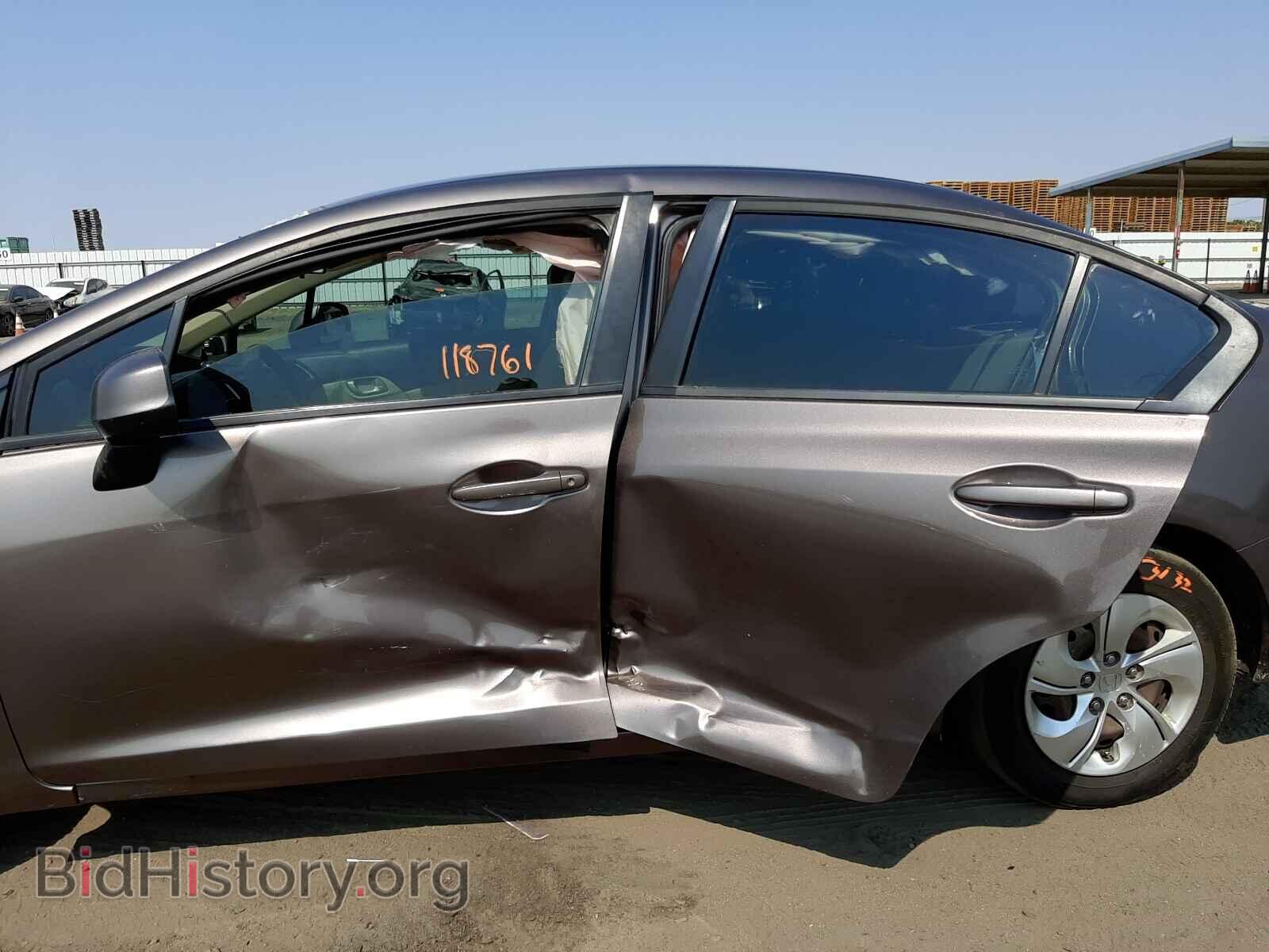 2013 HONDA CIVIC - VIN: 19XFB2F59DE294756 - Фото 9