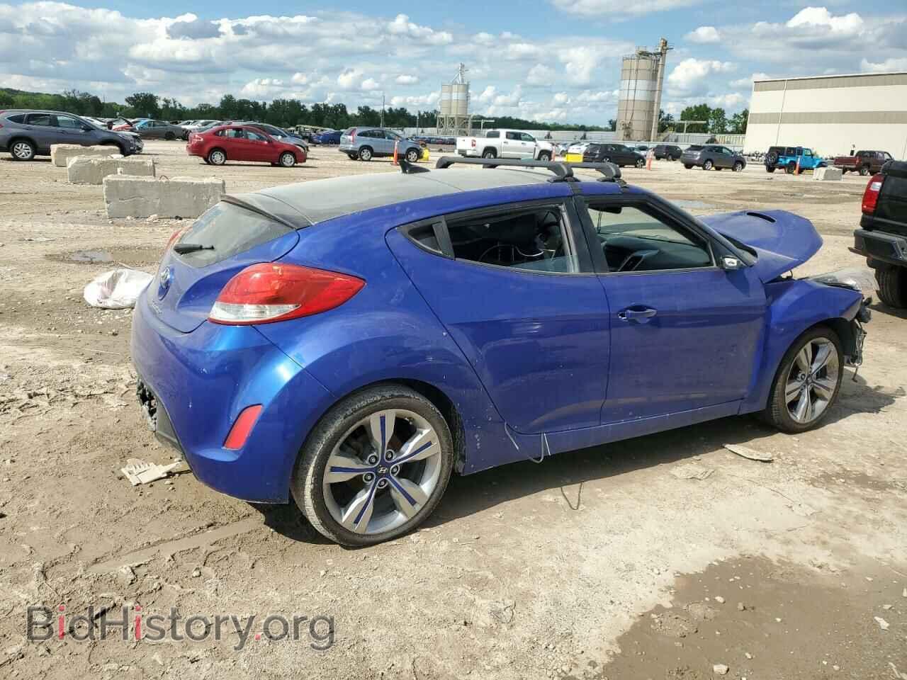 2013 HYUNDAI VELOSTER - VIN: KMHTC6AD1DU115094 - Фото 3