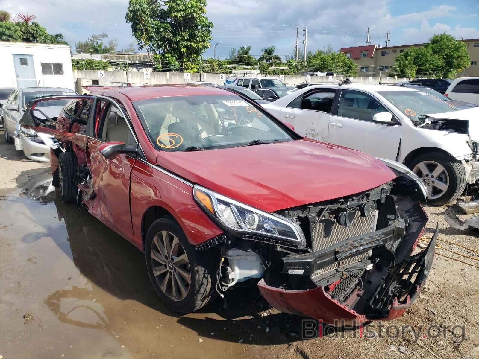 Photo 5NPE34AF2HH490091 - HYUNDAI SONATA 2017