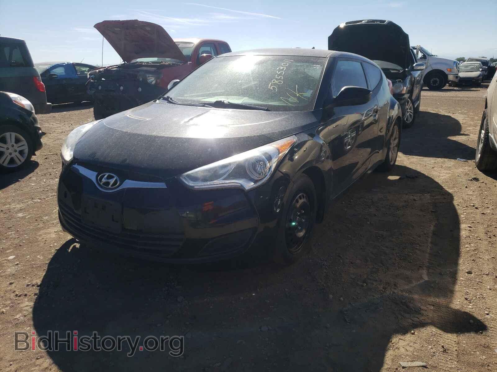 2013 HYUNDAI VELOSTER - VIN: KMHTC6AD6DU142887 - Фото 2