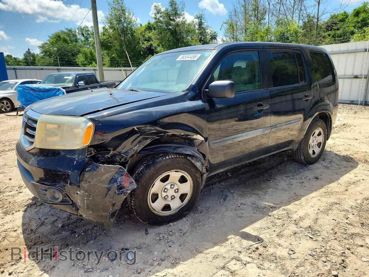 Photo 5FNYF3H22DB036823 - HONDA PILOT 2013