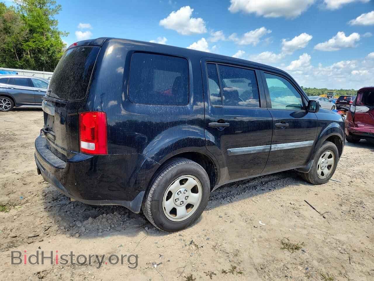 2013 HONDA PILOT - VIN: 5FNYF3H22DB036823 - Photo 3