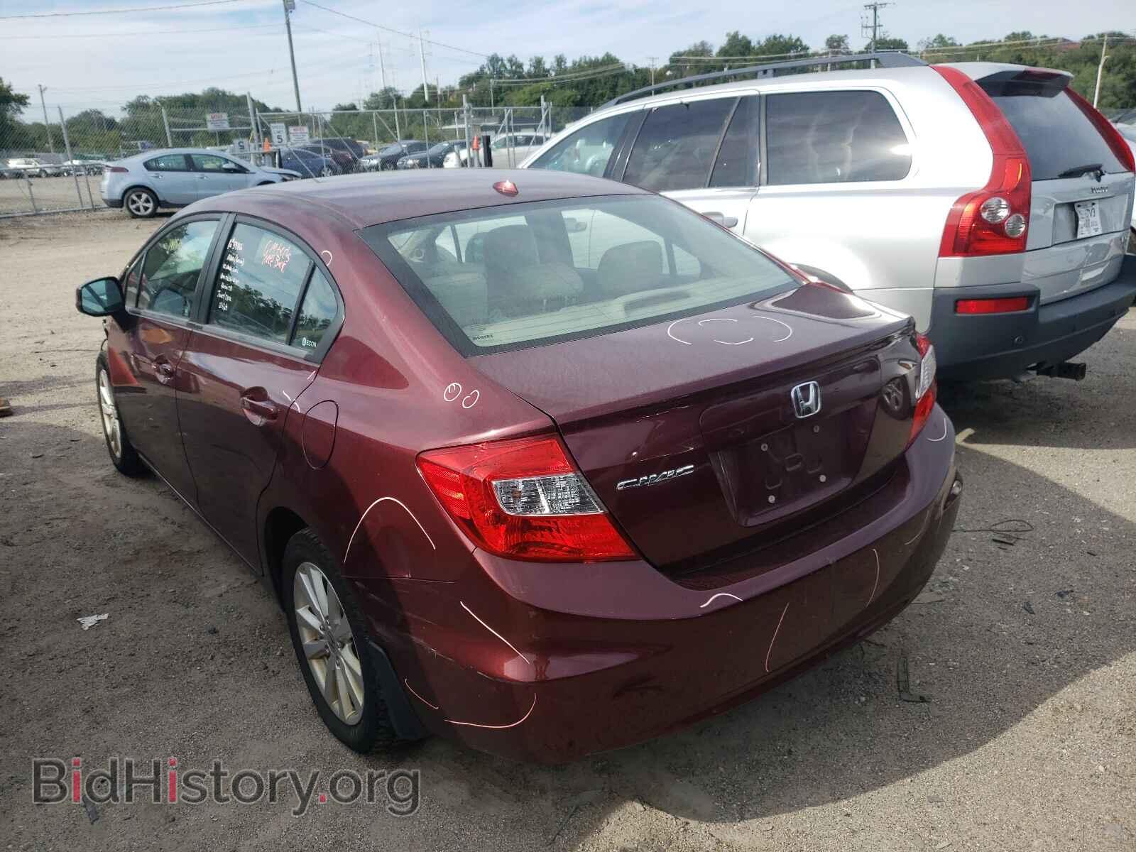 2012 HONDA CIVIC - VIN: 2HGFB2F98CH513987 - Фото 3