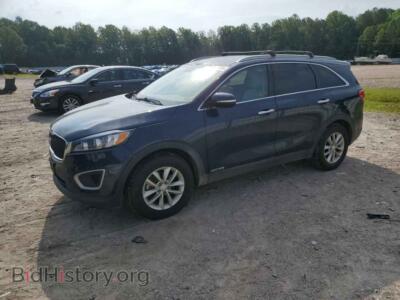 2017 Kia SORENTO LX, темно-серый — VIN 5XYPGDA52HG306800, Copart