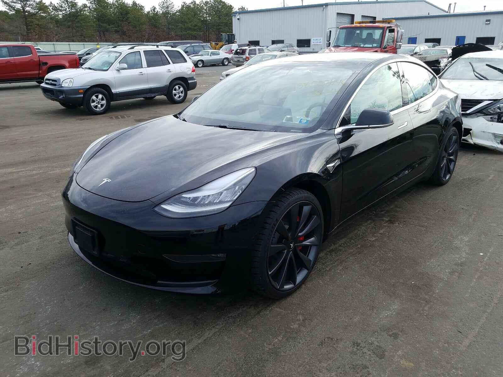 2020 TESLA MODEL 3 - VIN: 5YJ3E1ECXLF736344 - Фото 2