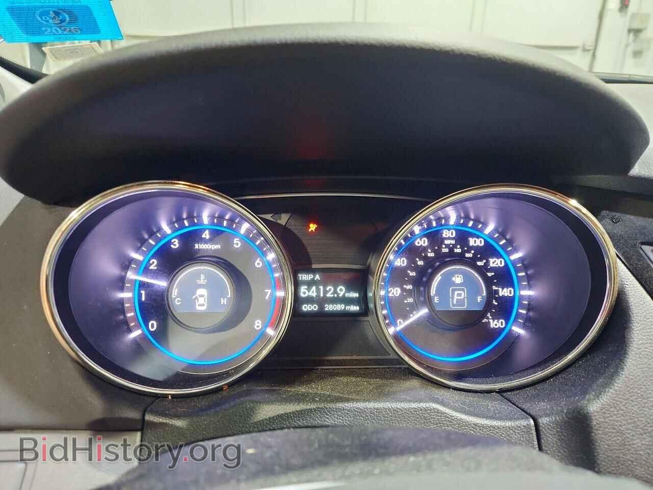 2012 HYUNDAI SONATA - VIN: 5NPEC4AC8CH456025 - Фото 9