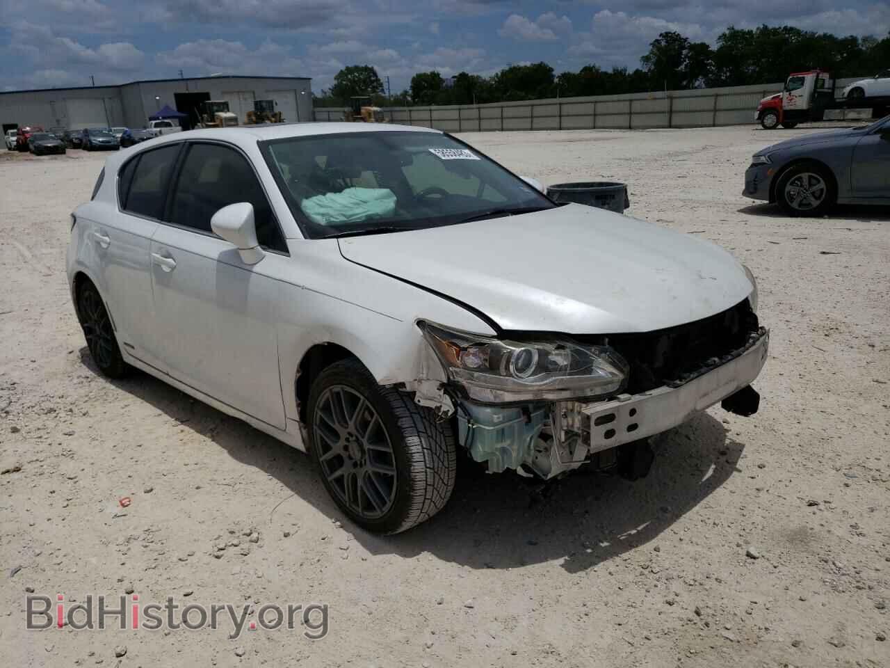 2012 LEXUS CT 200 - VIN: JTHKD5BH1C2089114 - Фото 4