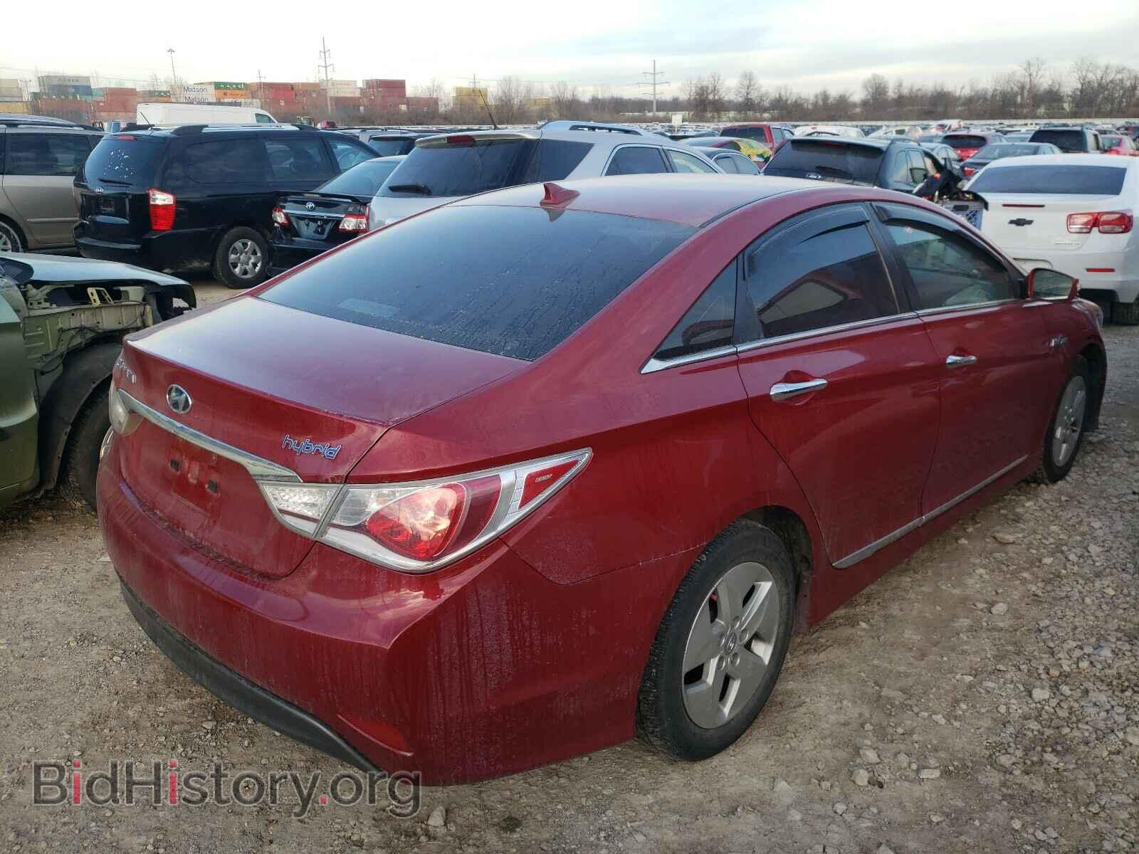 2012 HYUNDAI SONATA - VIN: KMHEC4A49CA021039 - Photo 4