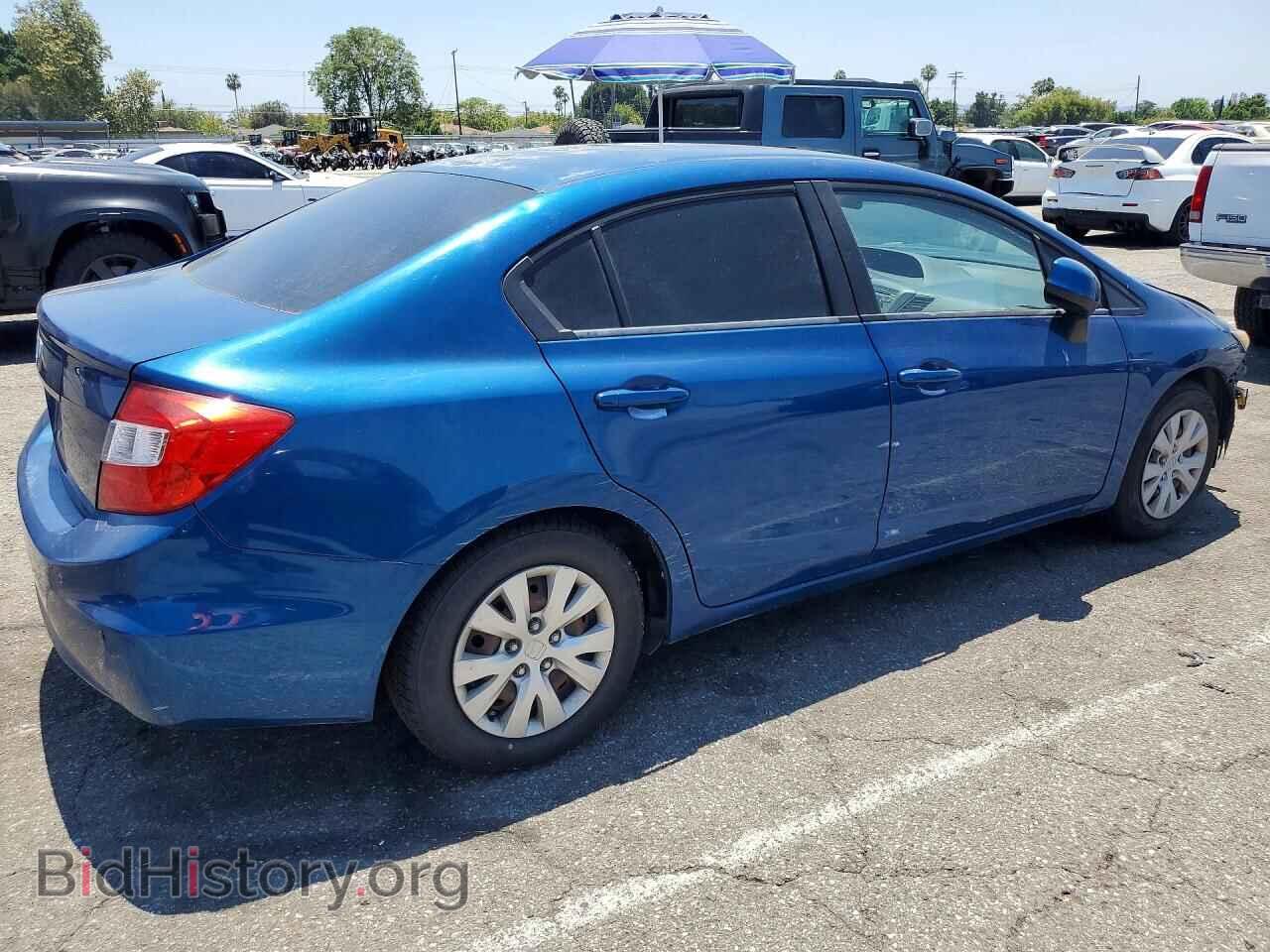 2012 HONDA CIVIC - VIN: 19XFB2F52CE351877 - Фото 3