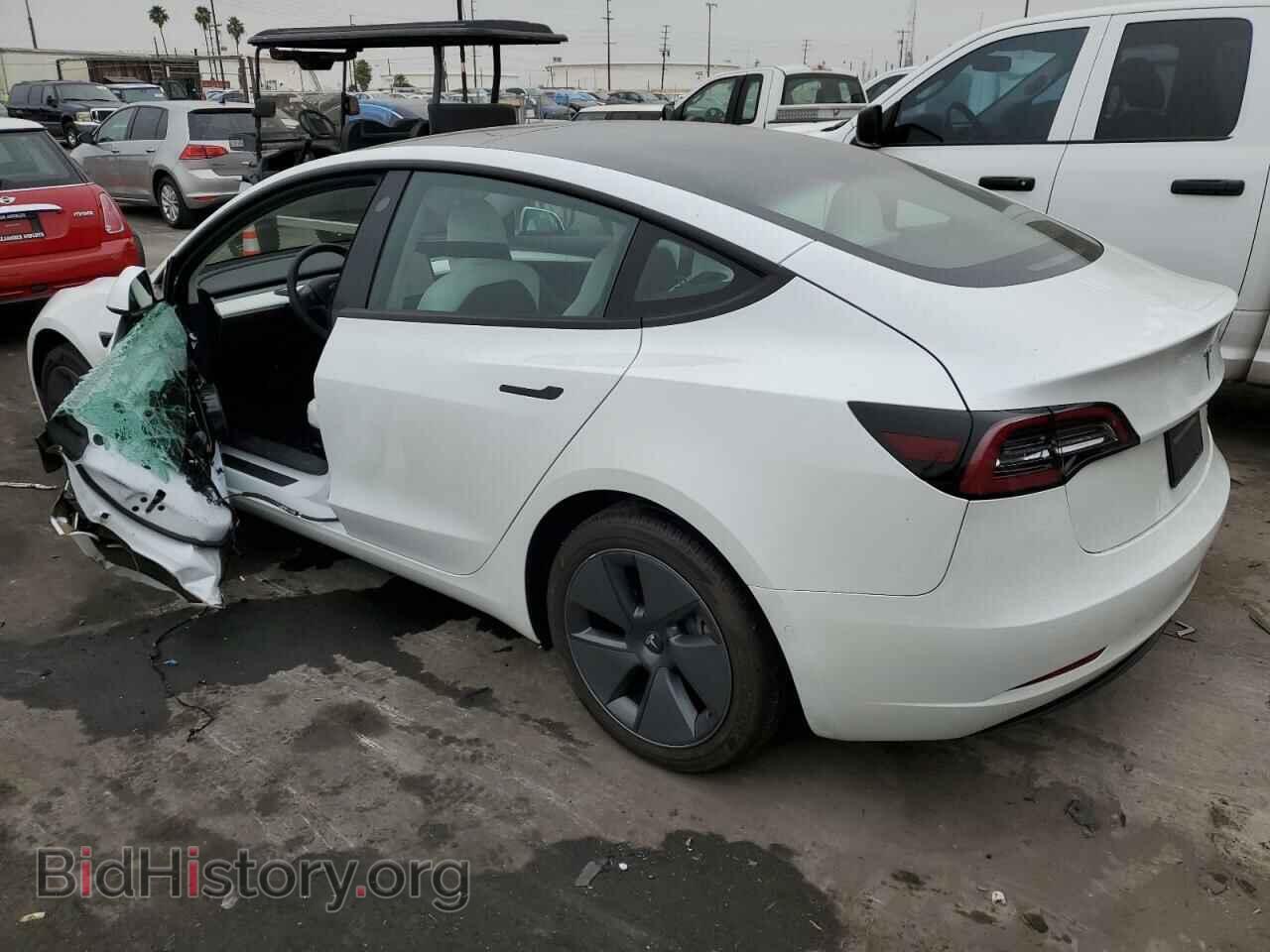 2022 TESLA MODEL 3 - VIN: 5YJ3E1EB5NF245366 - Photo 2