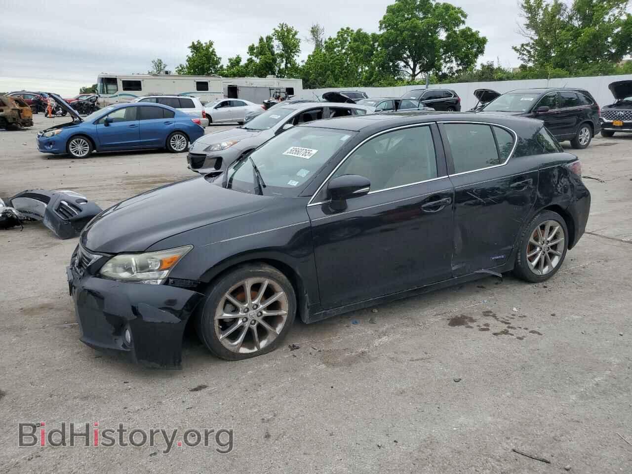 Photo JTHKD5BH5C2103693 - LEXUS CT 200 2012
