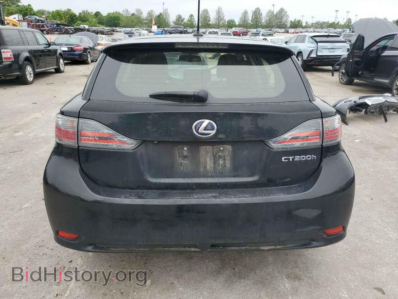 2012 LEXUS CT 200 - VIN: JTHKD5BH5C2103693 - Фото 6
