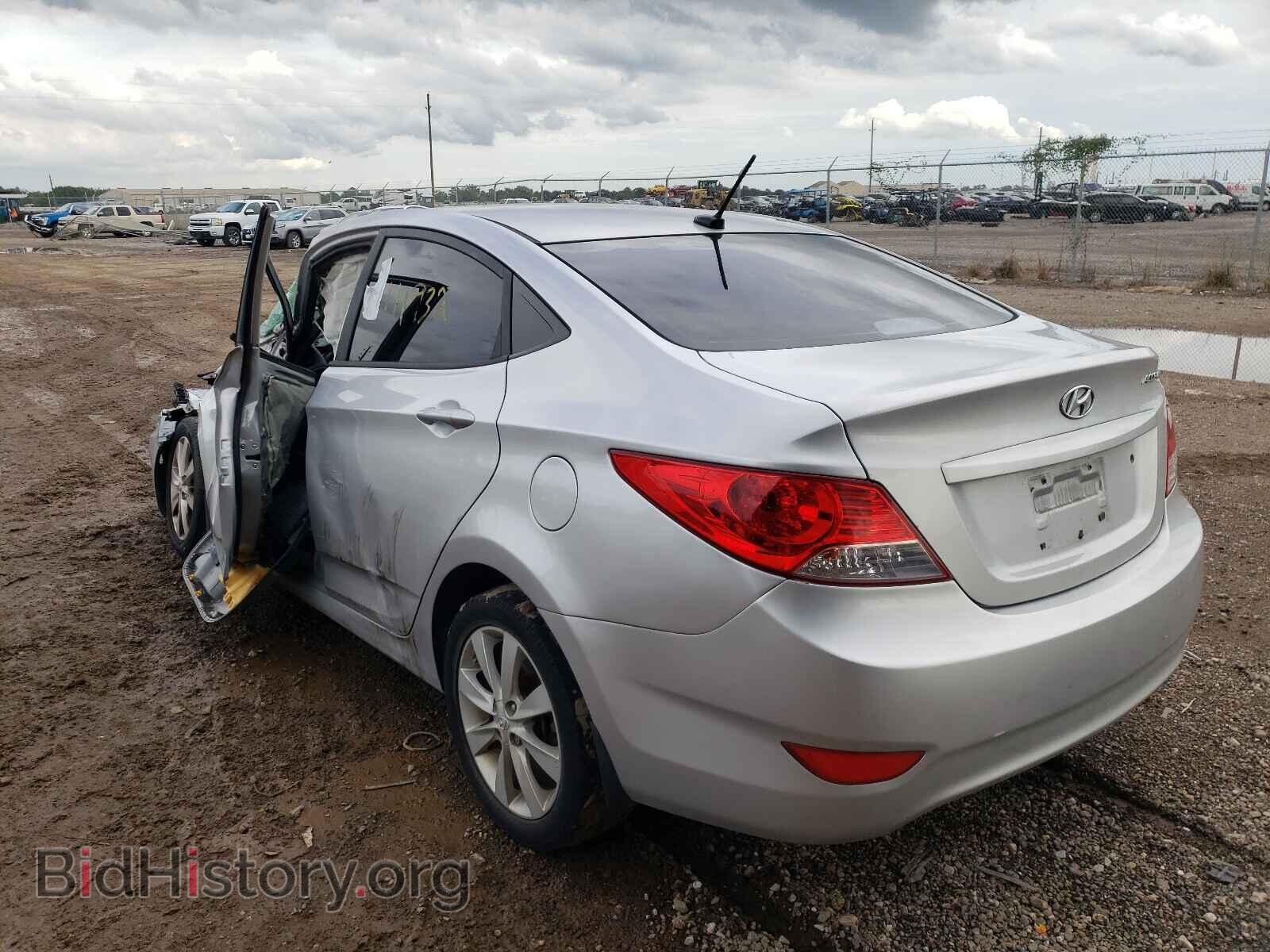 2012 HYUNDAI ACCENT - VIN: KMHCU4AE6CU141330 - Фото 3