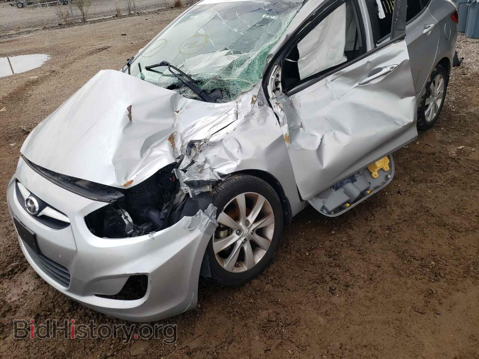 2012 HYUNDAI ACCENT - VIN: KMHCU4AE6CU141330 - Фото 9
