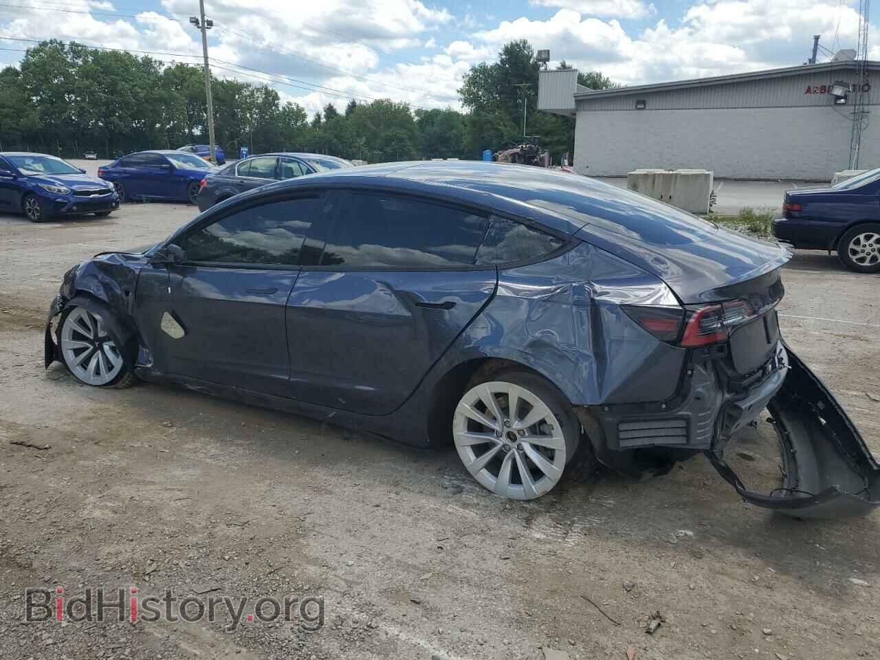 2022 TESLA MODEL 3 - VIN: 5YJ3E1EA8NF311853 - Фото 2