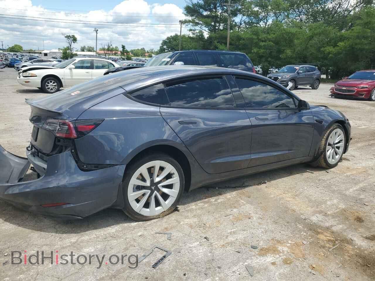 2022 TESLA MODEL 3 - VIN: 5YJ3E1EA8NF311853 - Фото 3