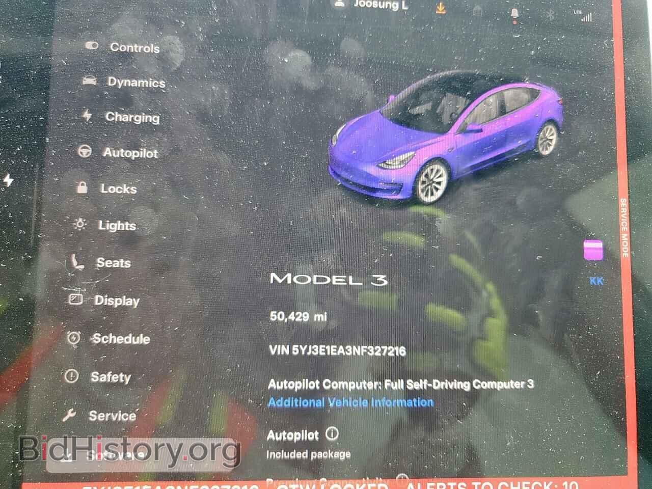 2022 TESLA MODEL 3 - VIN: 5YJ3E1EA3NF327216 - Photo 9