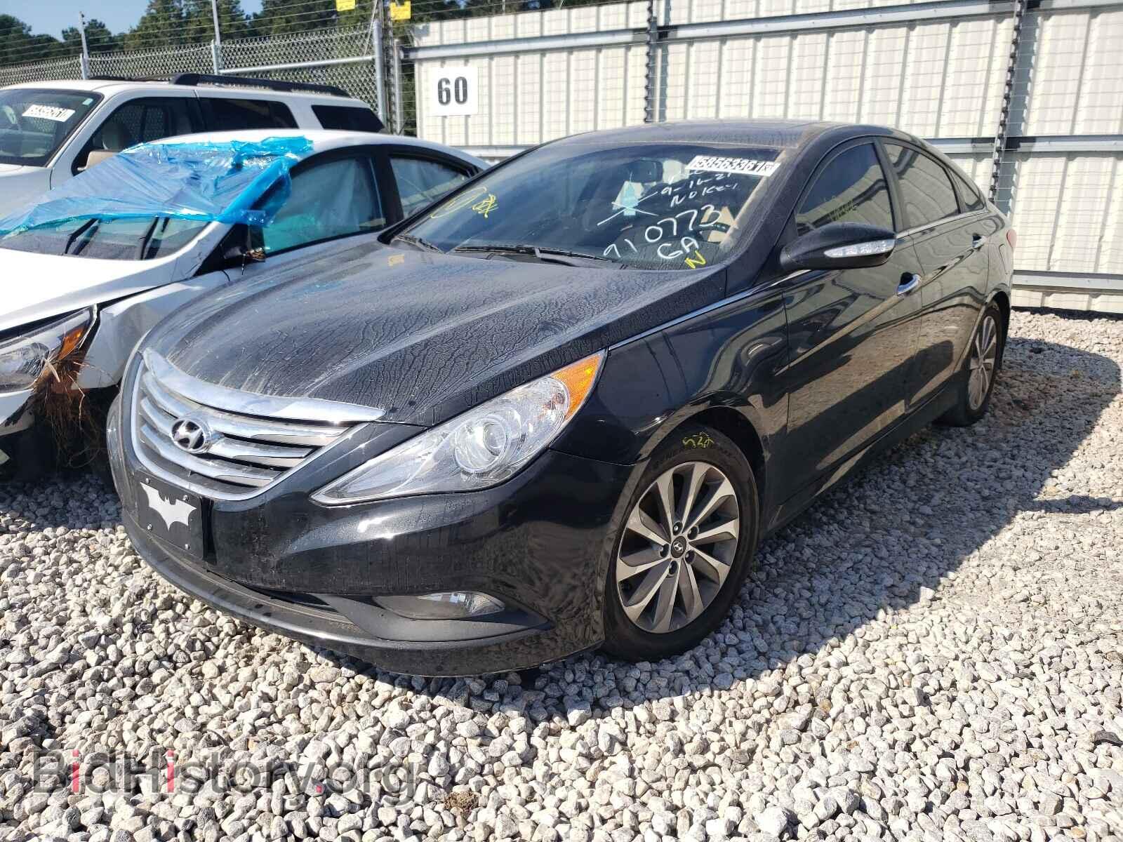 2014 HYUNDAI SONATA - VIN: 5NPEC4AC2EH910773 - Фото 2