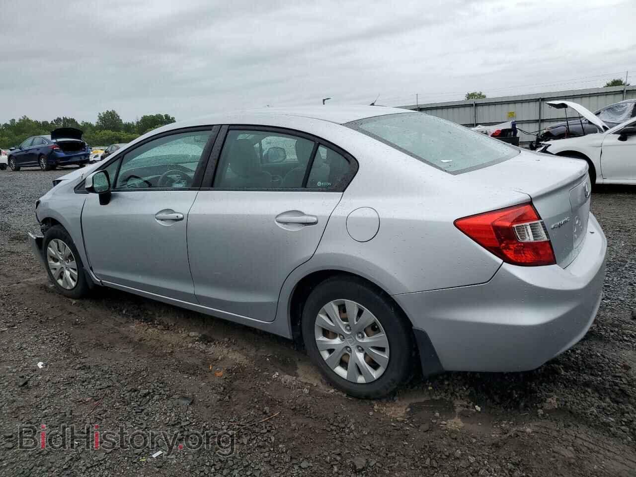 2012 HONDA CIVIC - VIN: 2HGFB2F52CH525825 - Фото 2