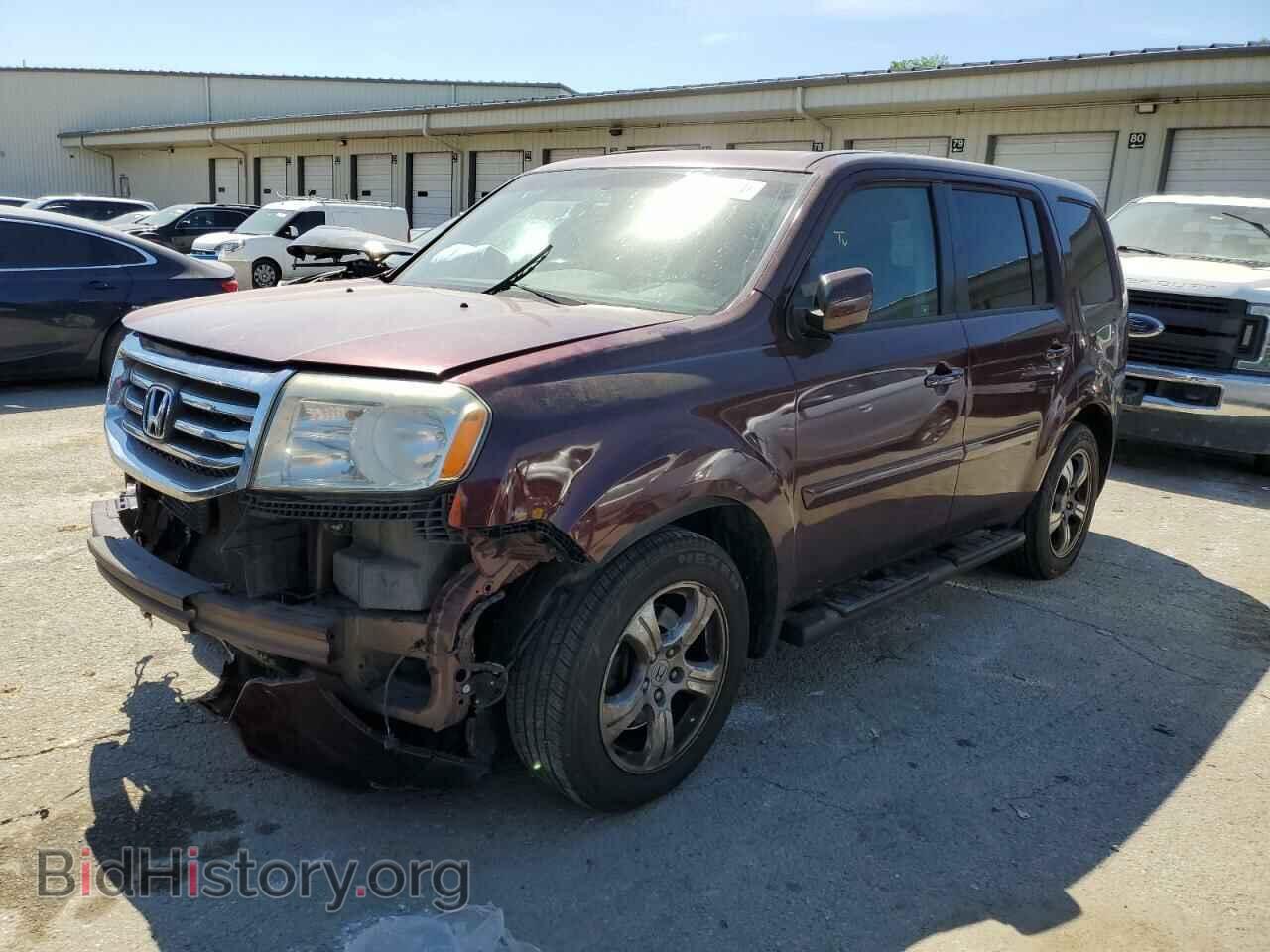 Фотография 5FNYF4H61CB056312 - HONDA PILOT 2012
