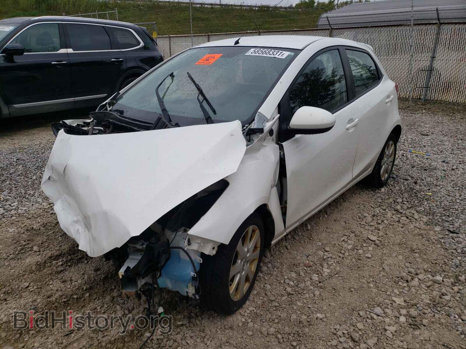 2011 MAZDA 2 - VIN: JM1DE1HY5B0130944 - Фото 2