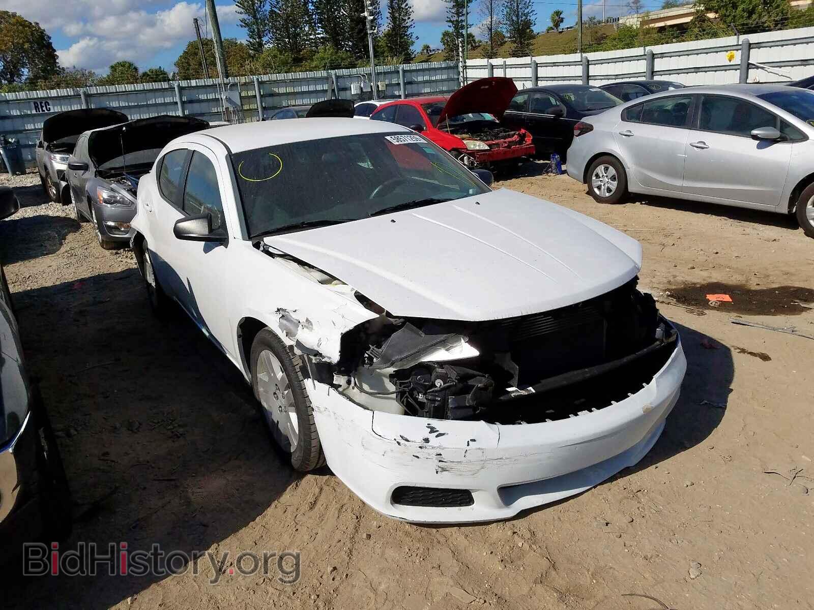 Photo 1C3CDZAB3EN215408 - DODGE AVENGER 2014