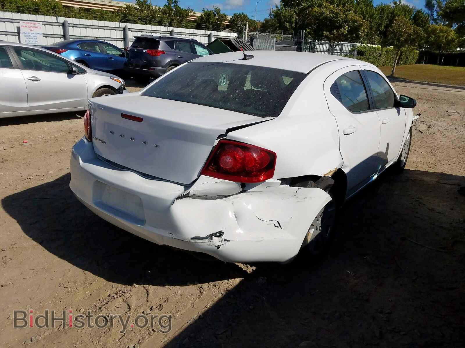2014 DODGE AVENGER - VIN: 1C3CDZAB3EN215408 - Фото 4