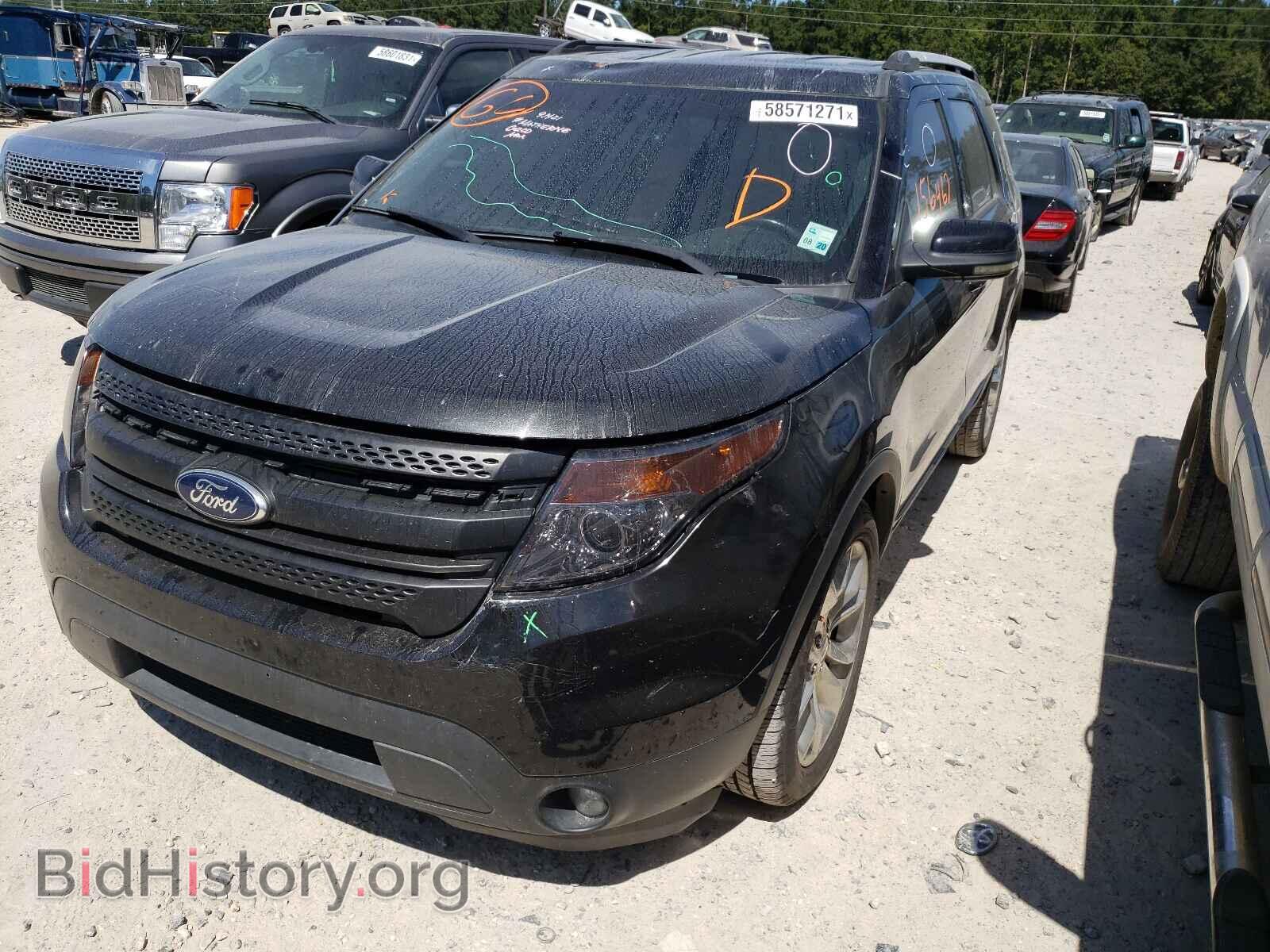 2013 FORD EXPLORER - VIN: 1FM5K7D88DGA57726 - Photo 2