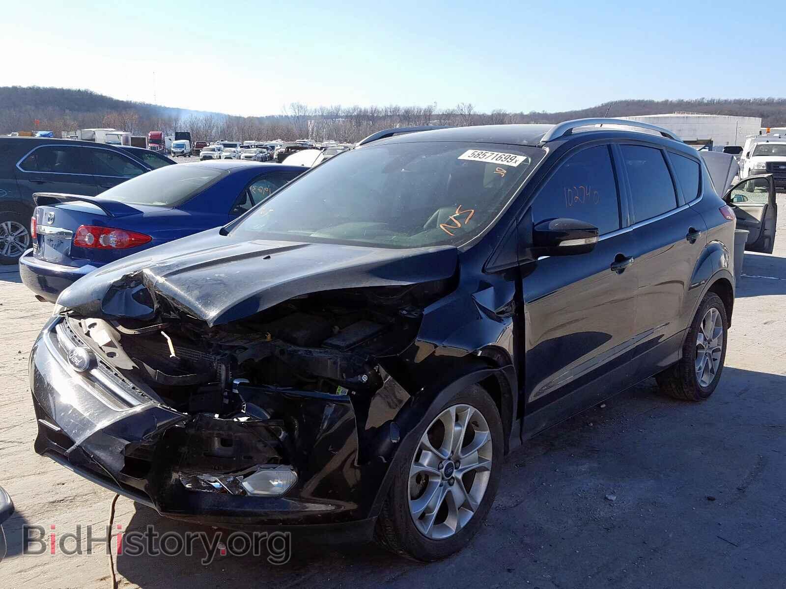 2014 FORD ESCAPE - VIN: 1FMCU0J98EUB49833 - Фото 2