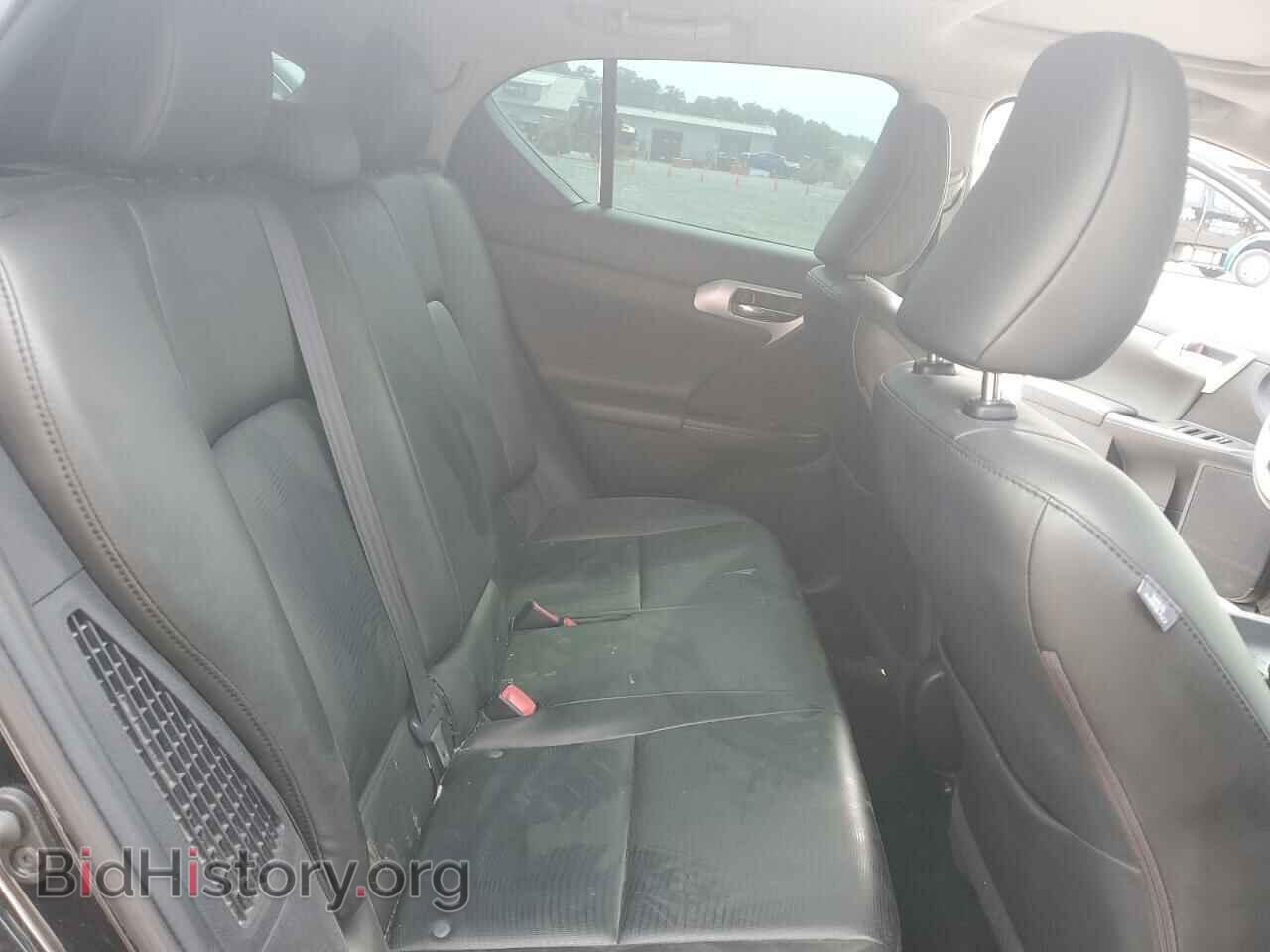 2012 LEXUS CT 200 - VIN: JTHKD5BH1C2090215 - Фото 10