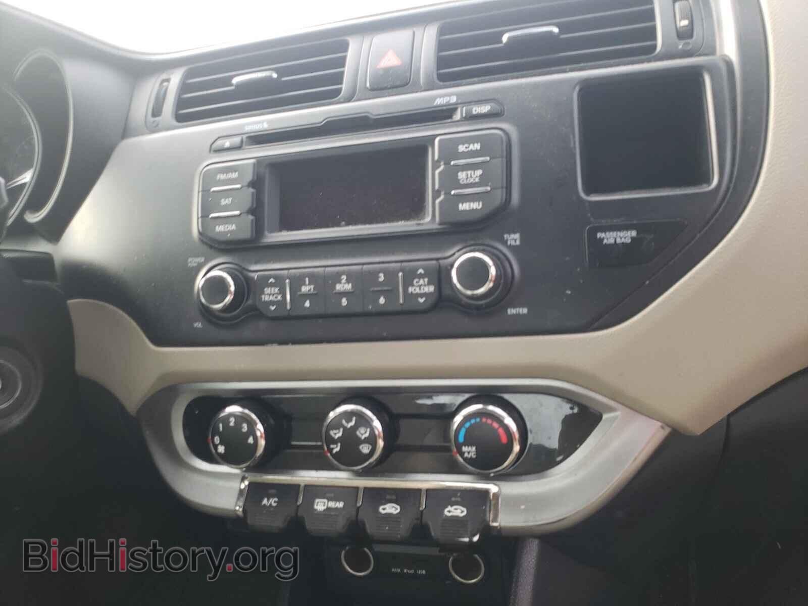 2012 KIA RIO - VIN: KNADM4A39C6086381 - Фото 9