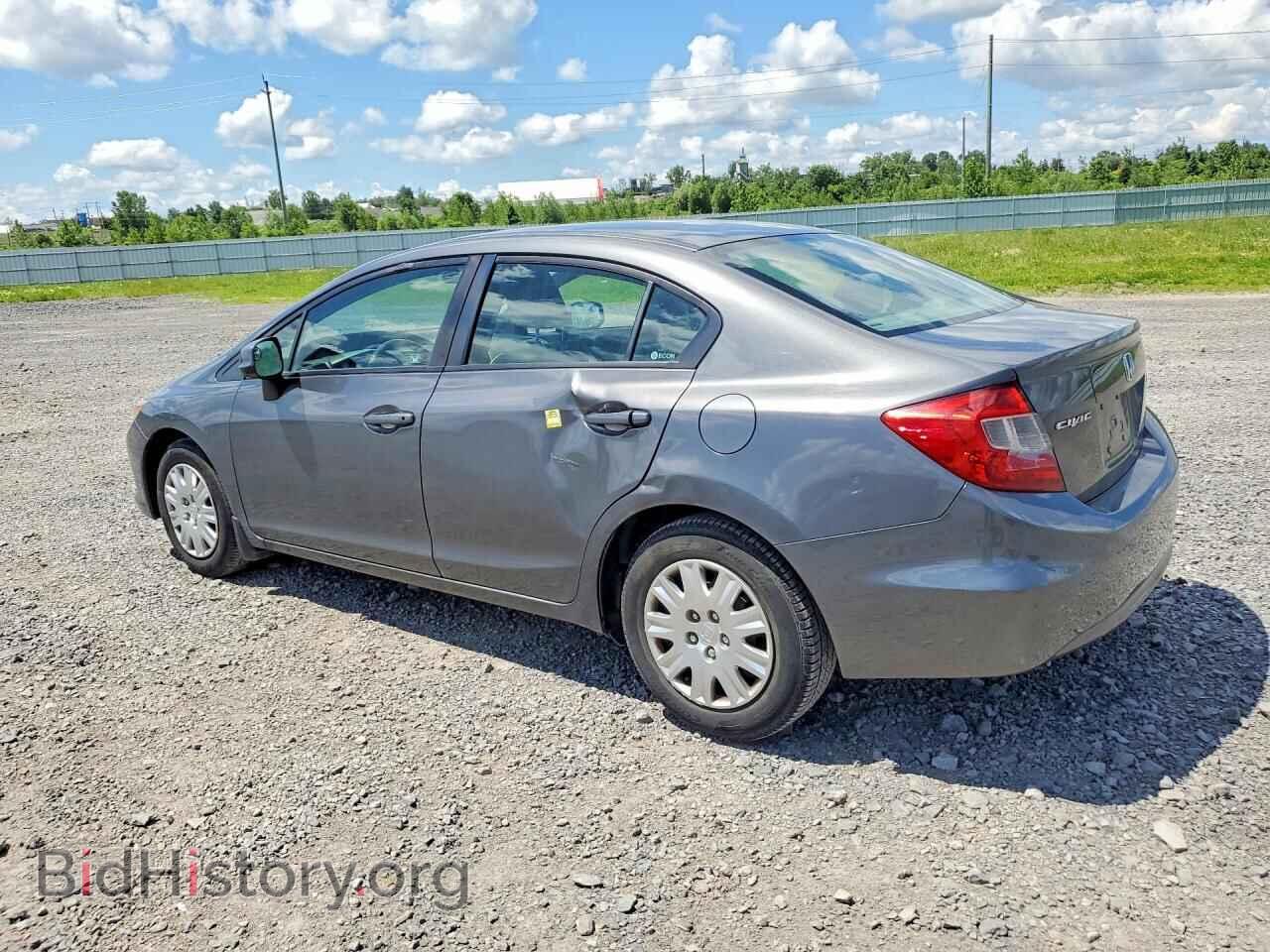 2012 HONDA CIVIC - VIN: 2HGFB2E49CH017036 - Фото 2