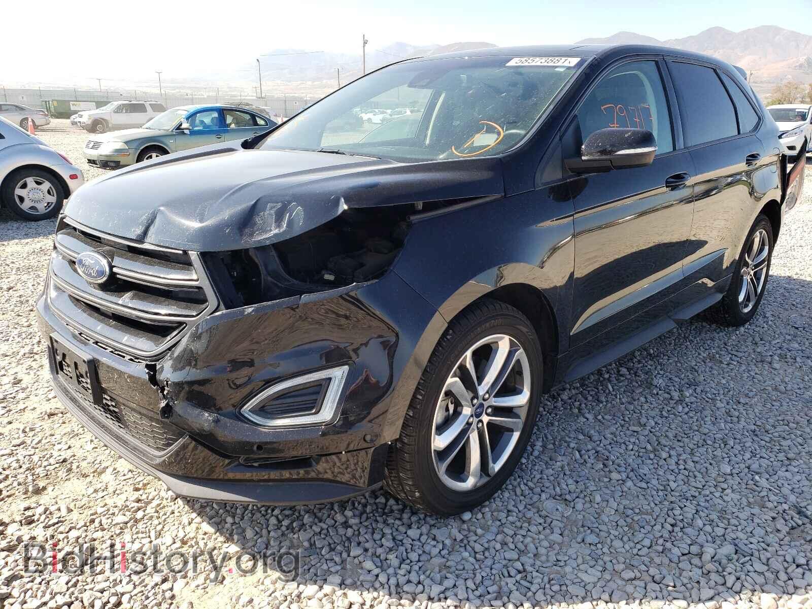 2016 FORD EDGE - VIN: 2FMPK4AP5GBC52844 - Фото 2